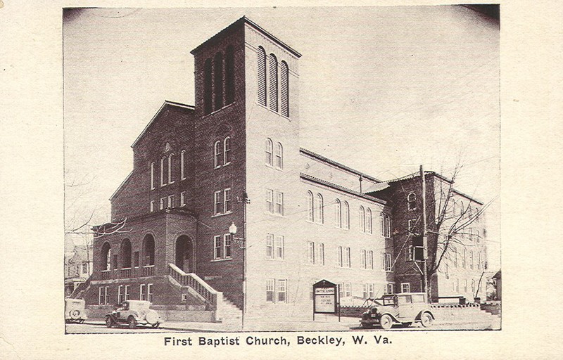 The current building shortly after its completion in 1929. Image obtained from the Florida Baptist Historical Society. 