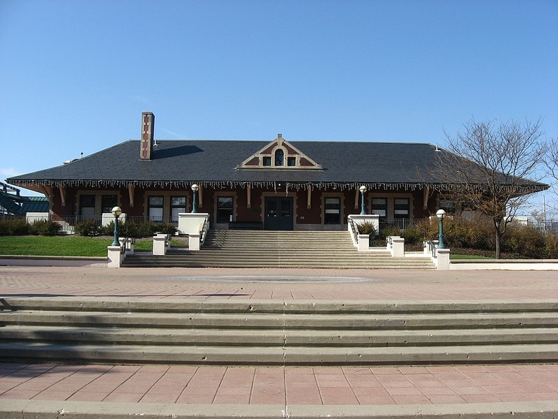 2009 photo of Big Four Railroad Depot by nyttend