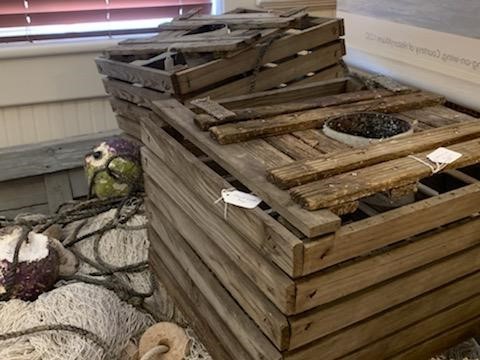 Wooden Stone Crab Traps