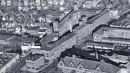 Aerial view of the Indian Motorcycle Factory 