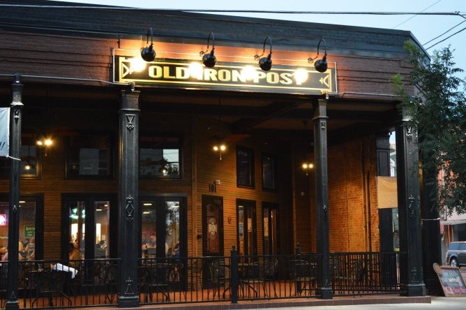 The Old Iron Post Entryway