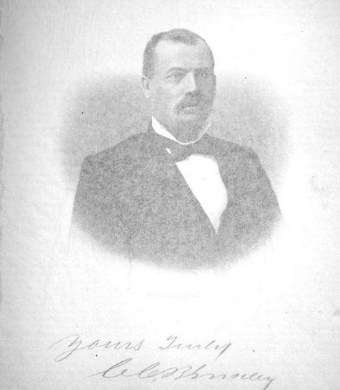 Judge C. C. Binkley. Born in Tennessee in 1827. Moved to Grayson County in 1853.