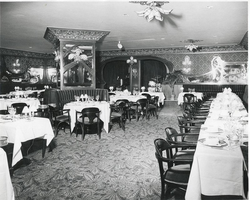 Interior of the former Maxim's restaurant in Astor Tower Hotel