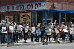 Protestors against Islamophobia in Minneapolis, September 17, 2016