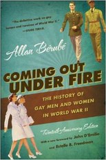 Book available for purchas on Amazon at link below for $27.56. Allan Berube writes about gays and their experiences with the military during the WWll era. 