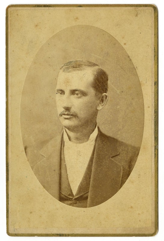 James Lewis Caldwell as a young man