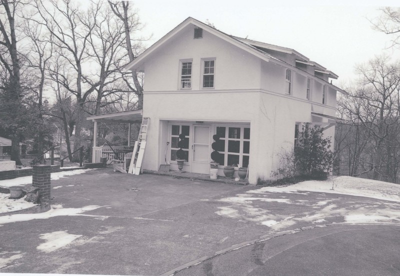 Kenwood's garage, which was converted into a guest house in 1975