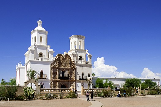 San Xavier del Bac Mission as it appears today