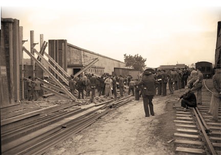 Construction of the wall 