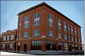 Mosaic Templars Cultural Center, rebuilt in 2006, part of the Department of Arkansas Heritage.