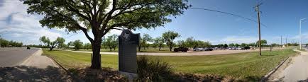 Good view of the land marker