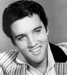 This is a photo of Elvis Presley, during the peak of his career.