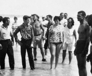The scene on June 25, 1964