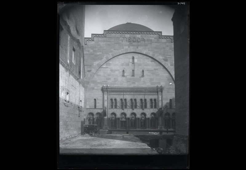 1929 Photo of the Mecca Temple