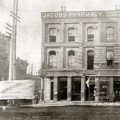 Jacobs’ Pharmacy was the site of the first sale of a Coca-Cola beverage on May 8, 1886.