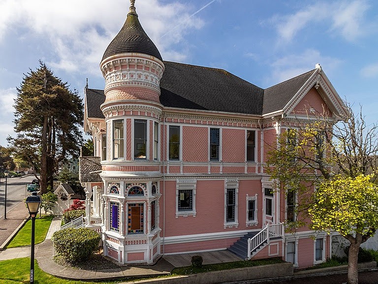 The Pink Lady exterior turret