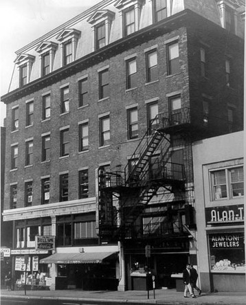 The Boardman Building where the exchange was located