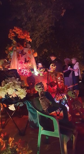 Further Dia de los Muertos Celebration Day in The Old Episcopal Burying Ground