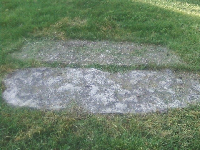 Two Graves that resemble Giant's Feet