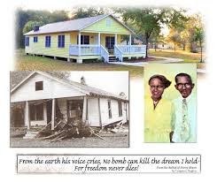 Replica of Harry T. Moore's House