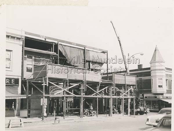 Schanck Building remodel, May 1956