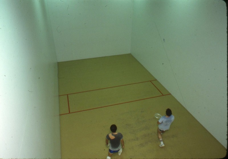 Racquetball Court in Maggs, 1980s