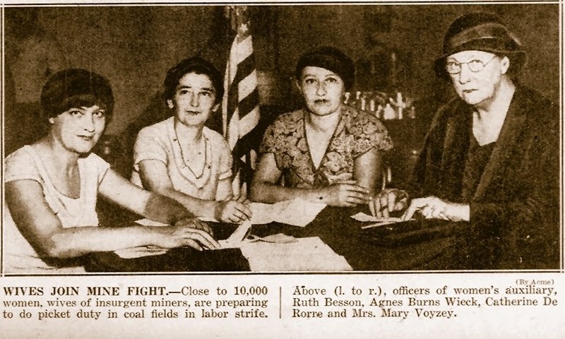 The women leaders of the miners movement wanted to follow in the Mother Jones and Illinois militant movement of launching major marches for representation. They were derailed in this project.