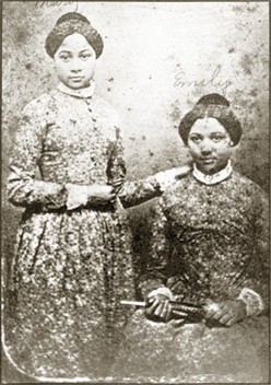 The Edmondson Sisters were another focus of Stowe's novel. Both were bought in the slave trade by Joseph Bruin.
