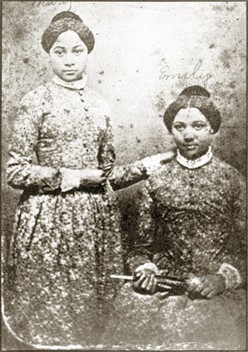 The Edmondson Sisters were another focus of Stowe's novel. Both were bought in the slave trade by Joseph Bruin. 