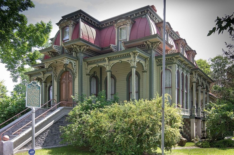 The Wing House Museum is a major landmark in Coldwater and is open to the public year round.