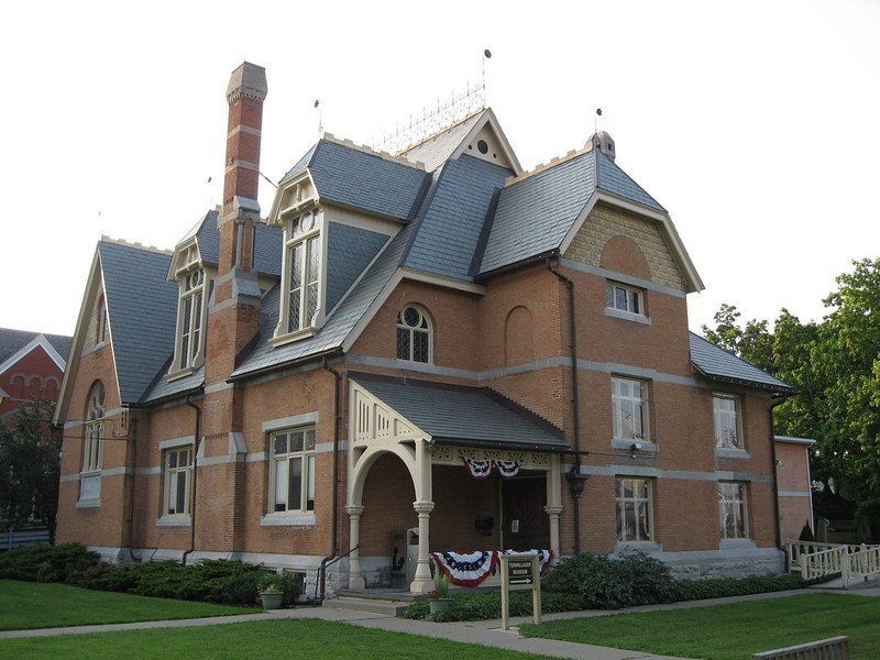 The Waterloo Library & Historical Society was founded in 1875 and is located in this historic Queen Anne building which was constructed in 1883.