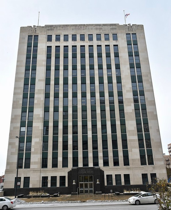 U.S. Custom House (built, 1932) in Chicago