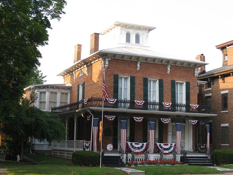 The 1830s William Burton House is the location of the National Memorial Day Museum.