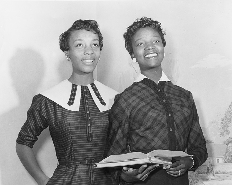 Joanne Smart and Bettye Ann Davis Tillman- the first Black students at UNCG.