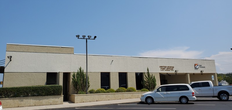 The current site of the Mule Barn today