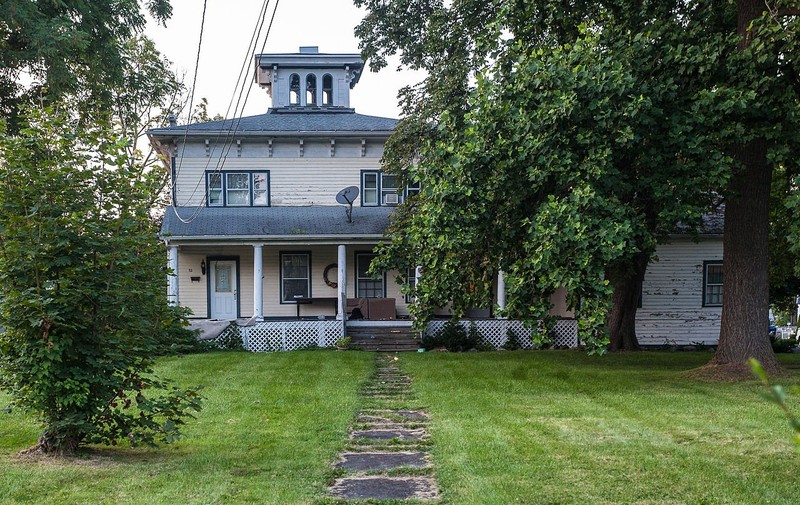 The historic Amelia Bloomer House was built in 1830 then expanded in the 1850s.