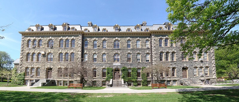 Morrill Hall was built in 1868, the first building for the university.