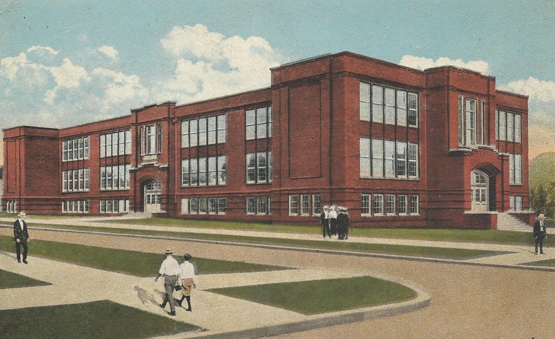 Postcard of Enslow Middle School 