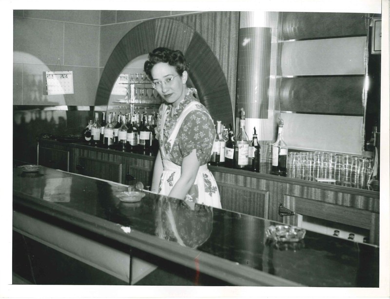  Petre Belaustegui Coscorrosa working at the Chico Club prior to 1950.