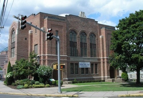 Adath Israel Synagogue, built in Middletown in 1929.