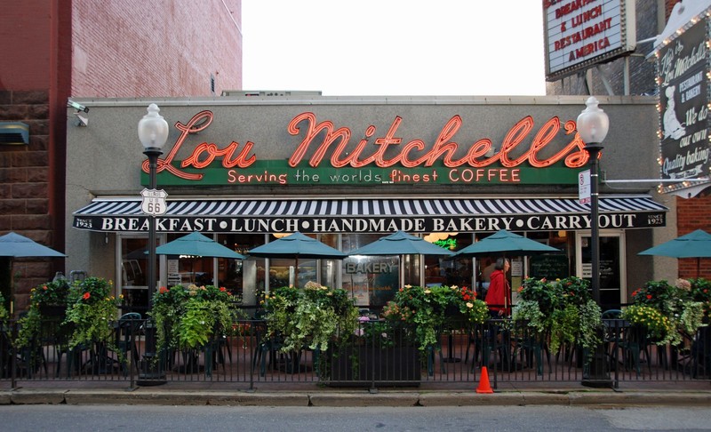 Lou Mitchell's Restaurant in Chicago, built in 1949. 