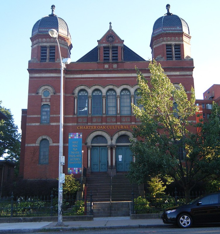 Congregation Beth Israel's synagogue on Charter Oak Avenue, now home to a cultural center.