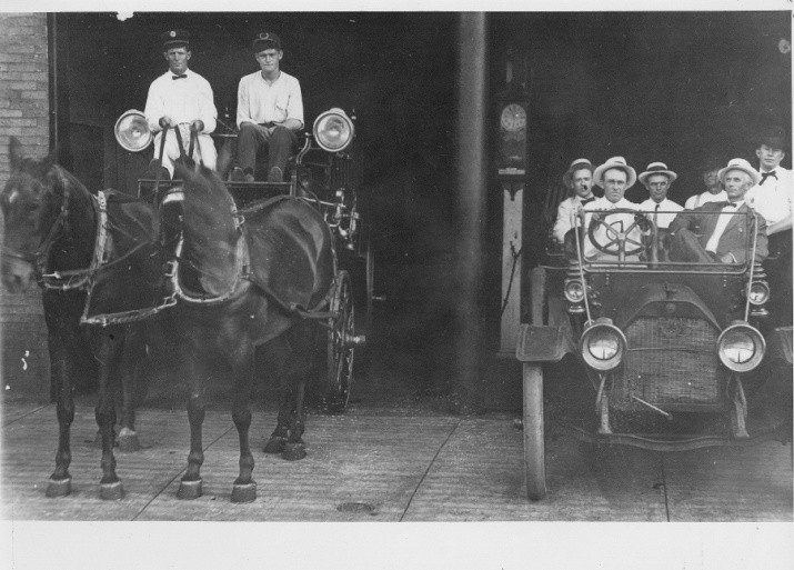  In 1924, the Nacogdoches Fire and Rescue received its first real fire engine.