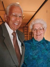 Armand J. Castellani and his wife, Eleanor.