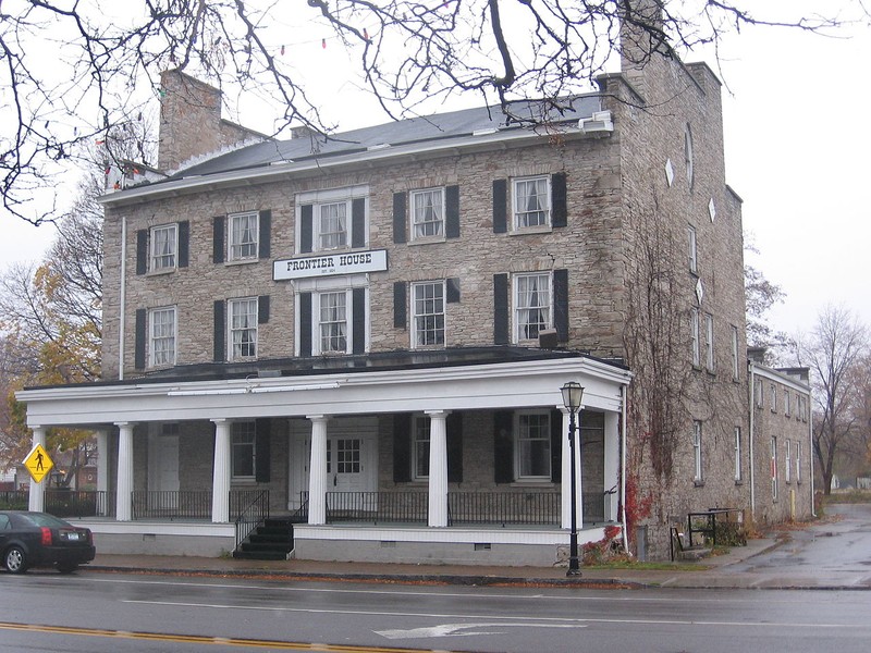 Frontier House was once one of the country's finest hotels. Many famous people stayed at the hotel including Mark Twain and Henry Clay.