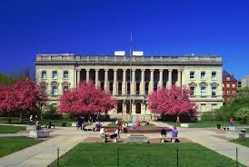 The headquarters building was completed in 1900 and is located on the campus of the University of Wisconsin-Madison. 