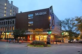 The Wisconsin Historical Museum is located in downtown Madison at the corner of W Mifflin St and N Carroll St on the Capitol Square.