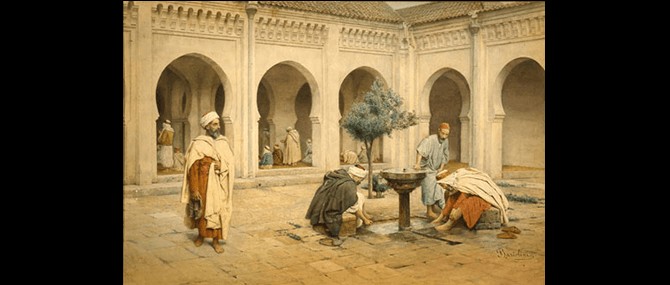 Preparing for Prayer, Filippo Bartolini (Italian, active 1861-1908), Italy, 19th century, about 1875. 