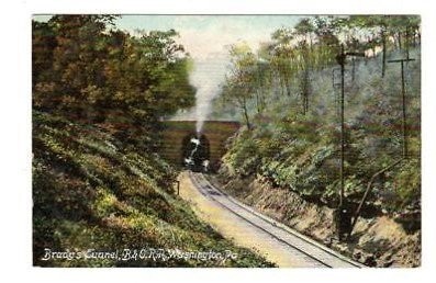 Postcard of Brady's Tunnel.