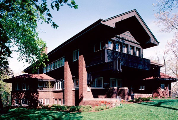 Designed by renowned architect Louis H. Sullivan, the Bradley House was completed in 1909 and became a National Historic Landmark in 1976.